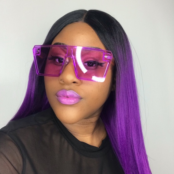 Accessories - Flat Top Shield Sunglasses